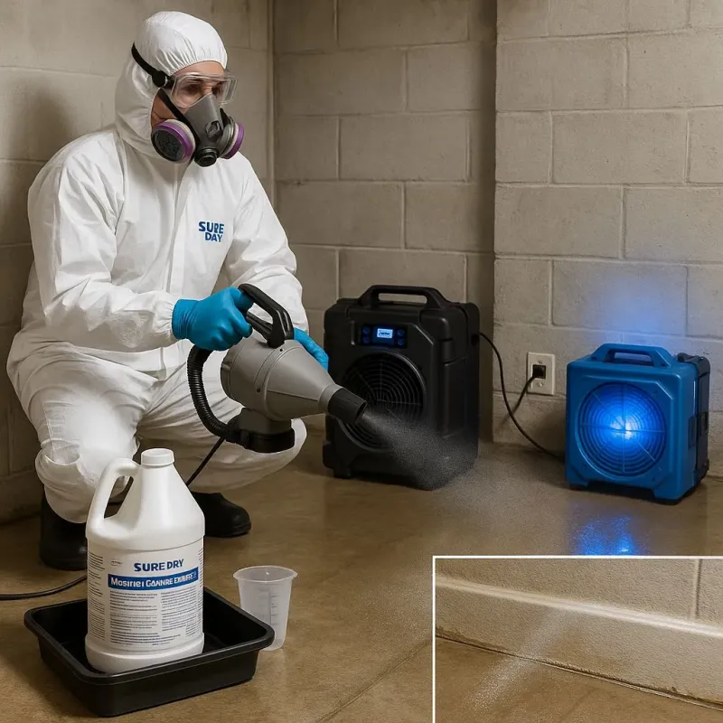 Sanitization and Odor Removal process in Hanover, NH